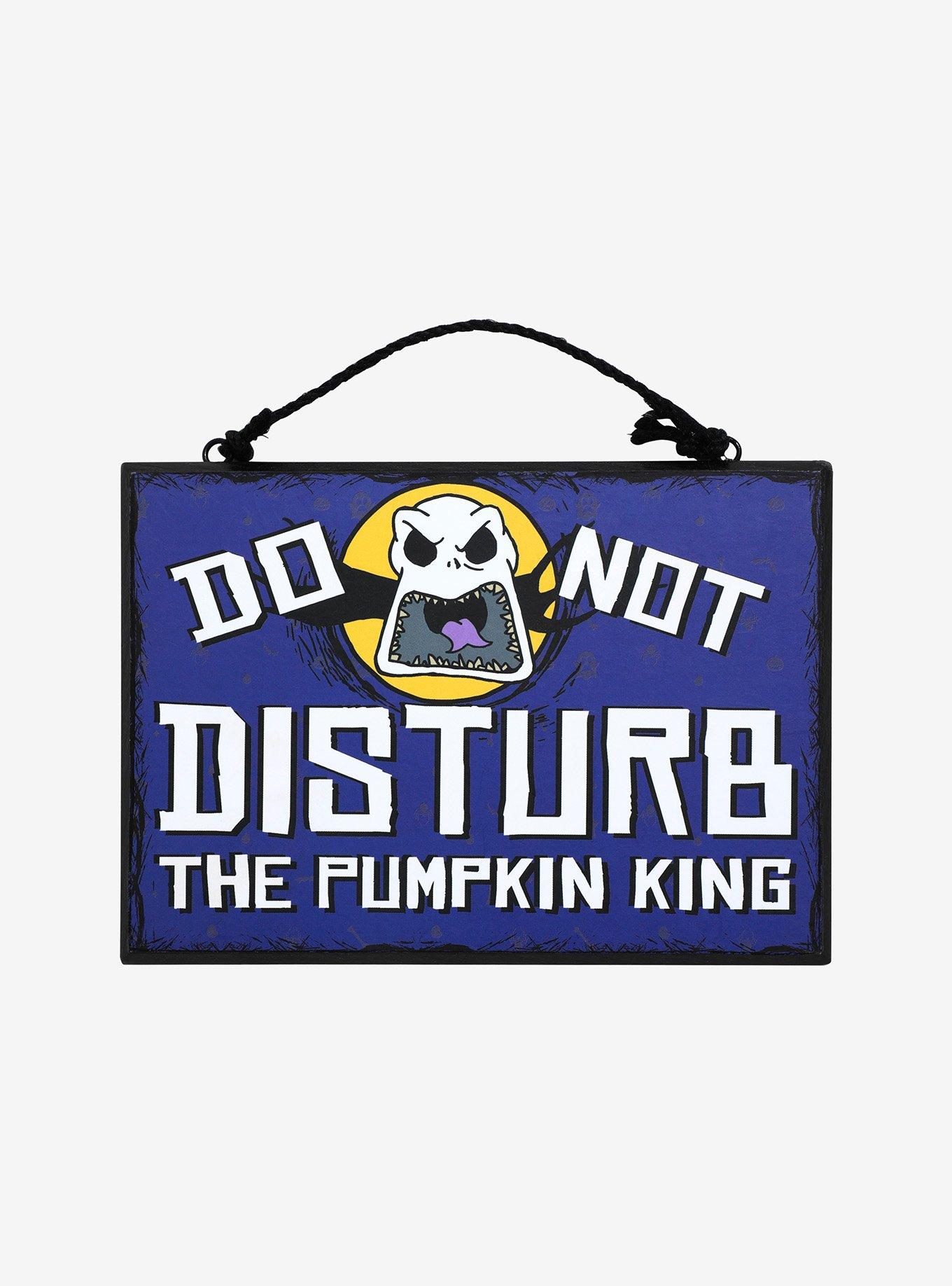 The Nightmare Before Christmas Do Not Disturb Flip Sign, , alternate