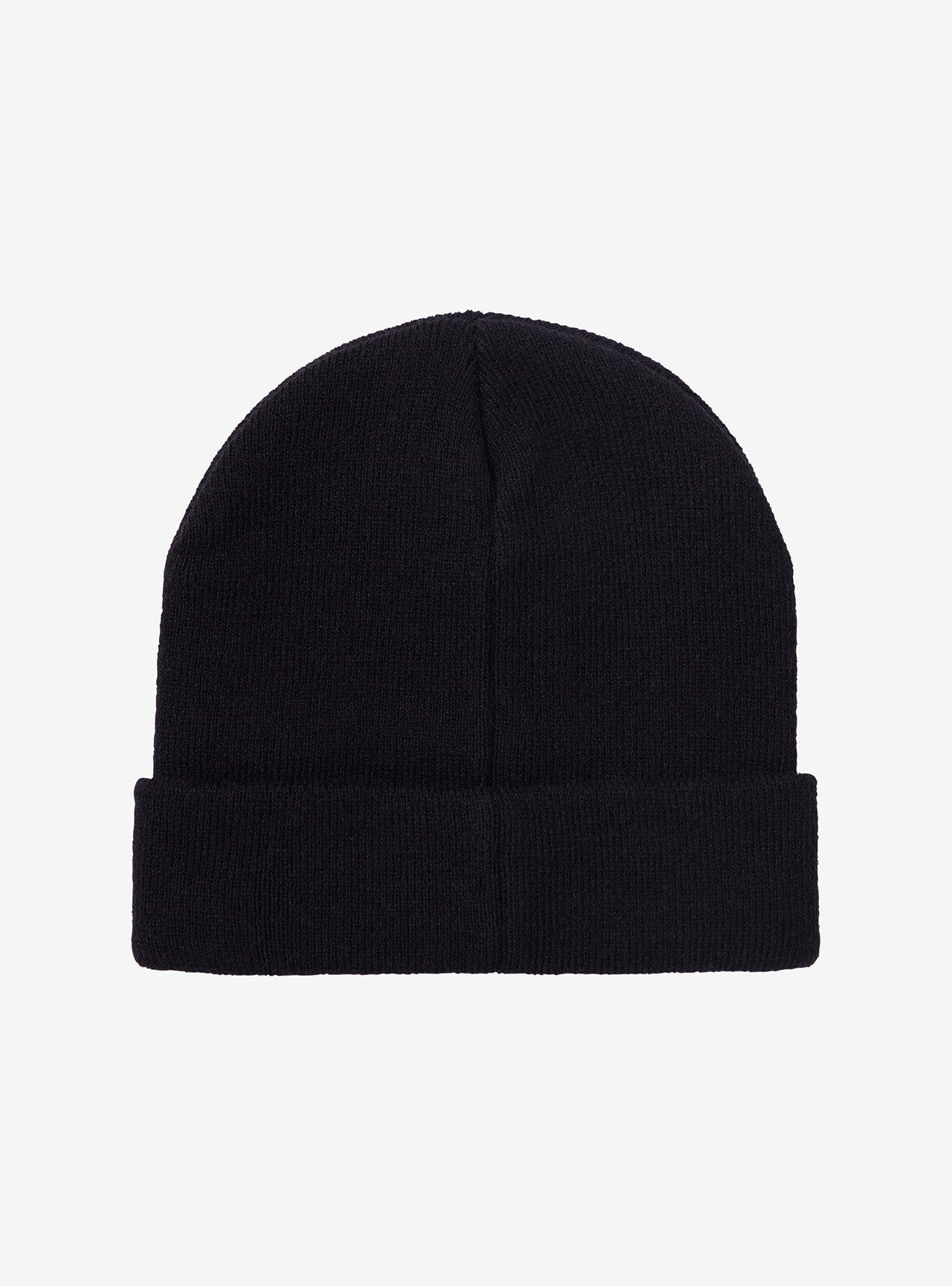 Winged Skull Beanie, , alternate