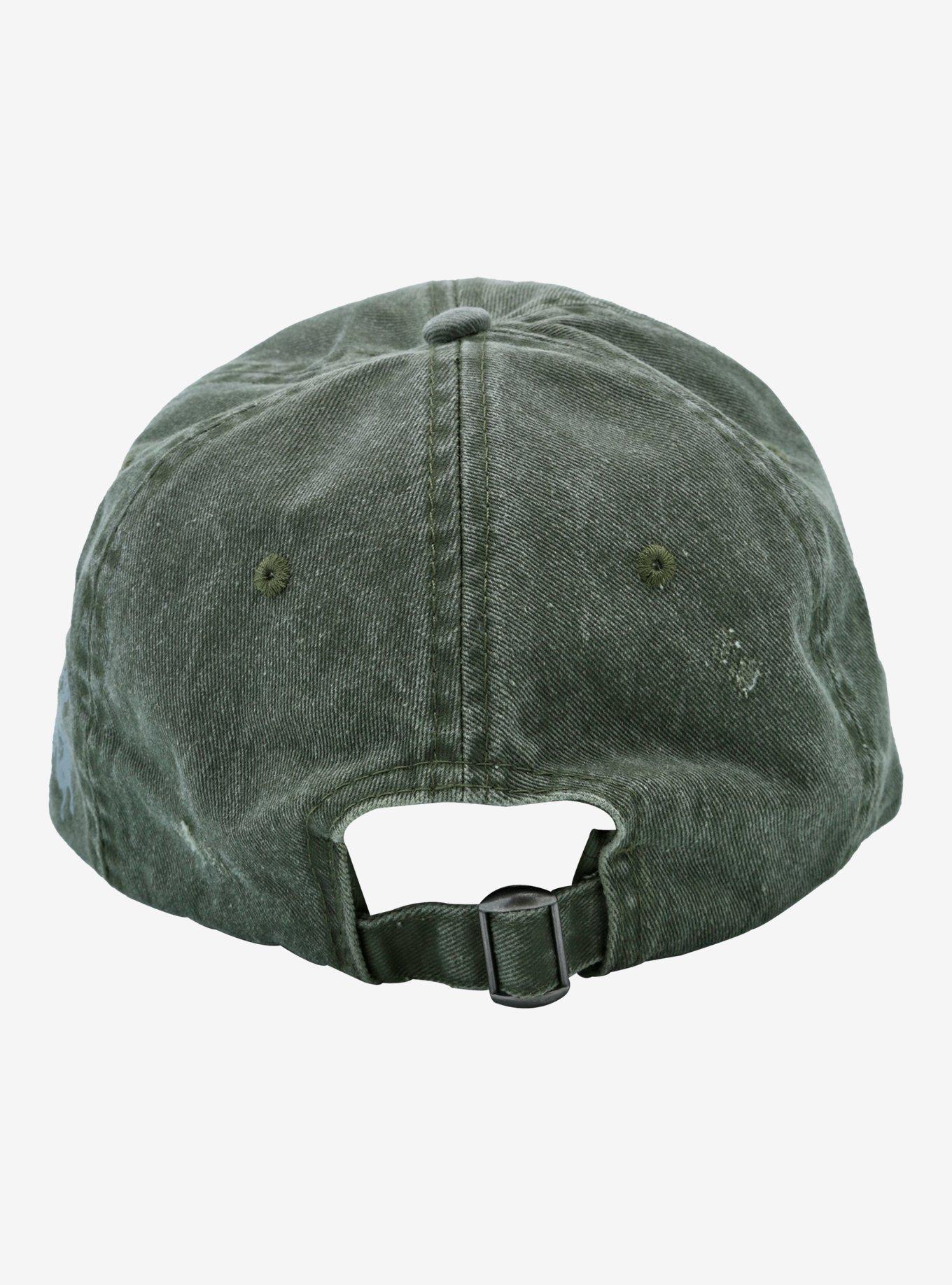 Butterfly Grunge Distressed Dad Cap, , alternate