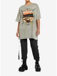 Alice In Chains Dirt Album Art Girls Oversized T-Shirt, GREY, alternate