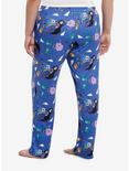 Adventure Time Girls Pajama Pants Plus Size, BLUE, alternate