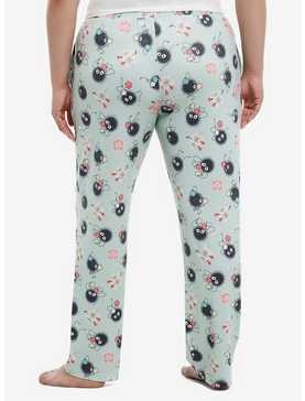 Studio Ghibli Spirited Away Soot Sprite Sakura Pajama Pants Plus Size, , hi-res