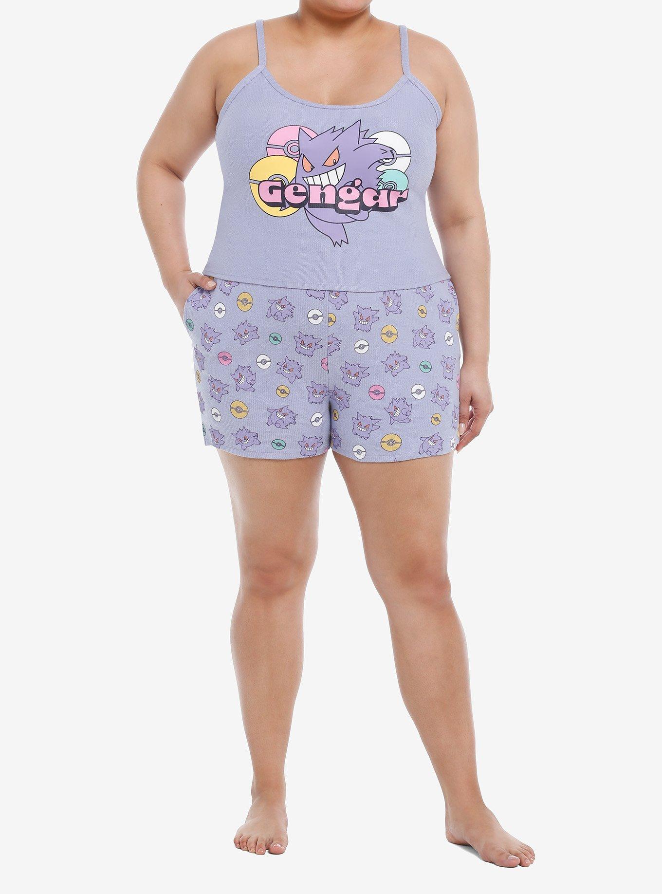 Pokemon Gengar Girls Lounge Set Plus Size, MULTI, alternate