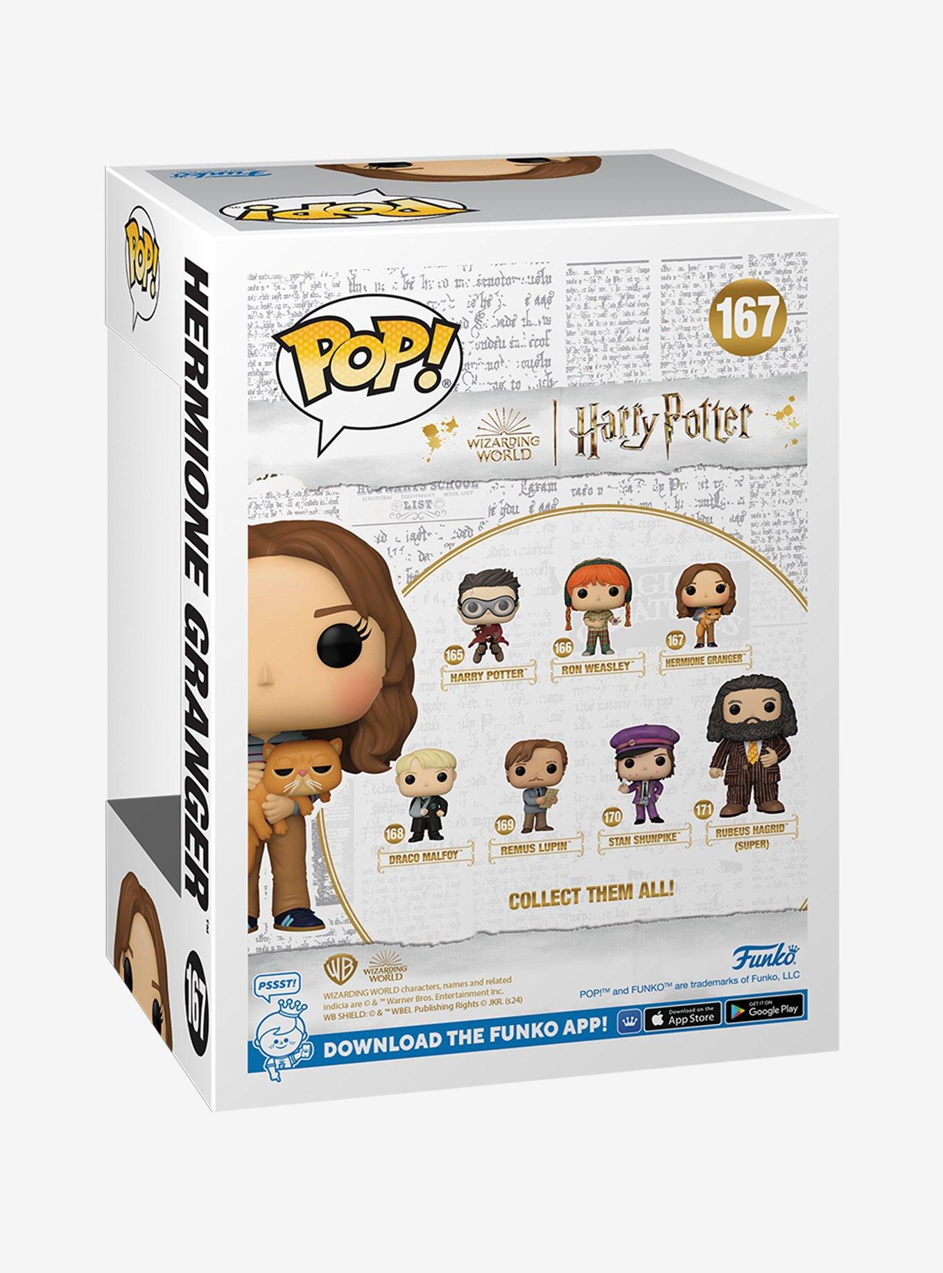 Funko Harry Potter And The Prisoner Of Azkaban Pop! Hermione Granger And Crookshanks Vinyl Figure, , alternate