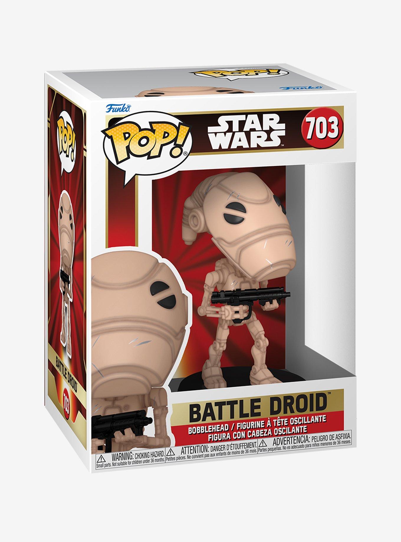 Funko Star Wars Pop! Battle Droid Vinyl Bobble-Head Figure, , alternate