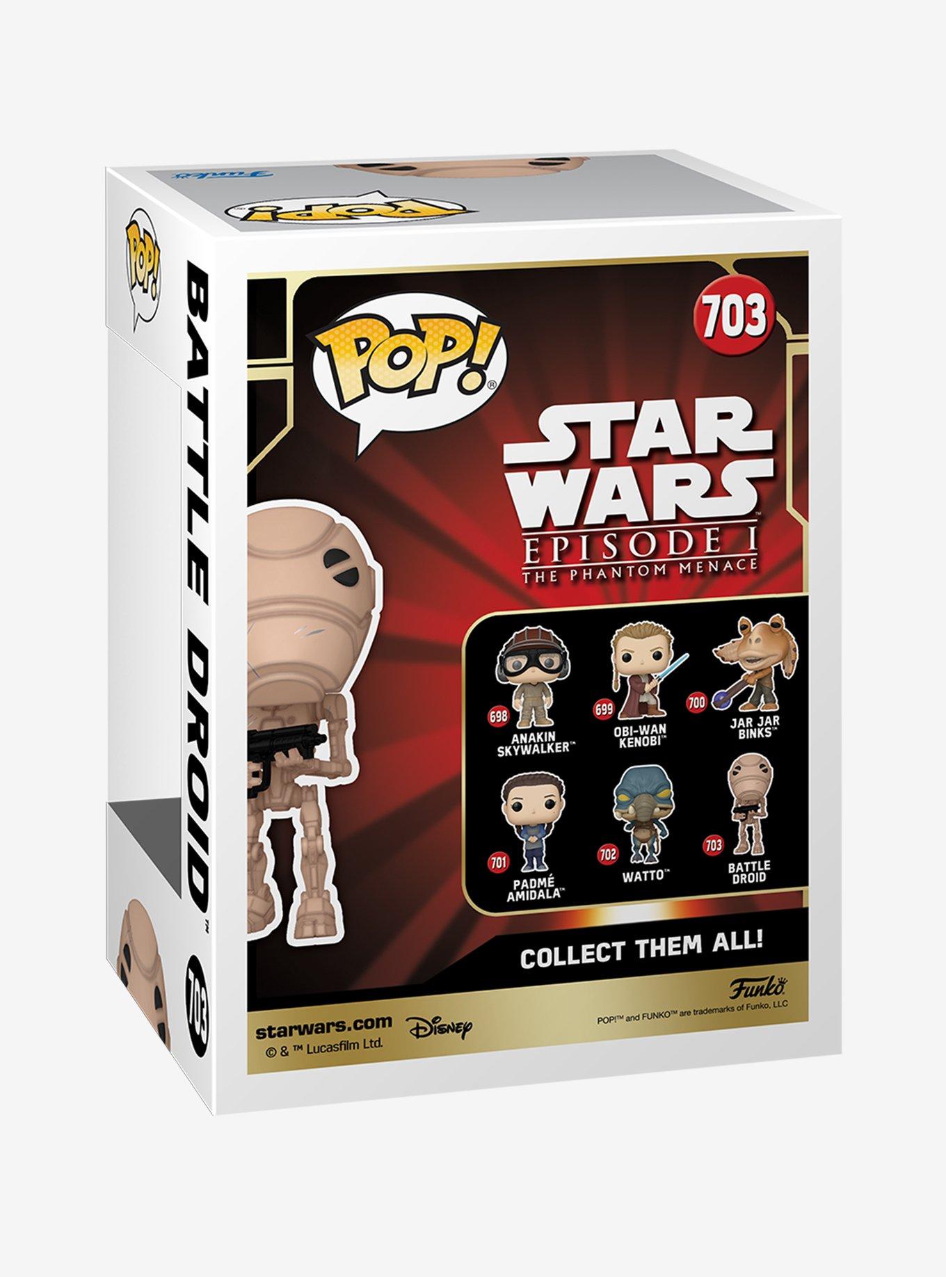 Funko Star Wars Pop! Battle Droid Vinyl Bobble-Head Figure, , alternate