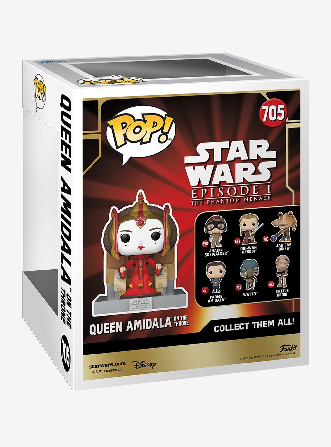 Funko Star Wars Pop! Queen Amidala On The Throne Vinyl Bobble-Head Figure, , alternate