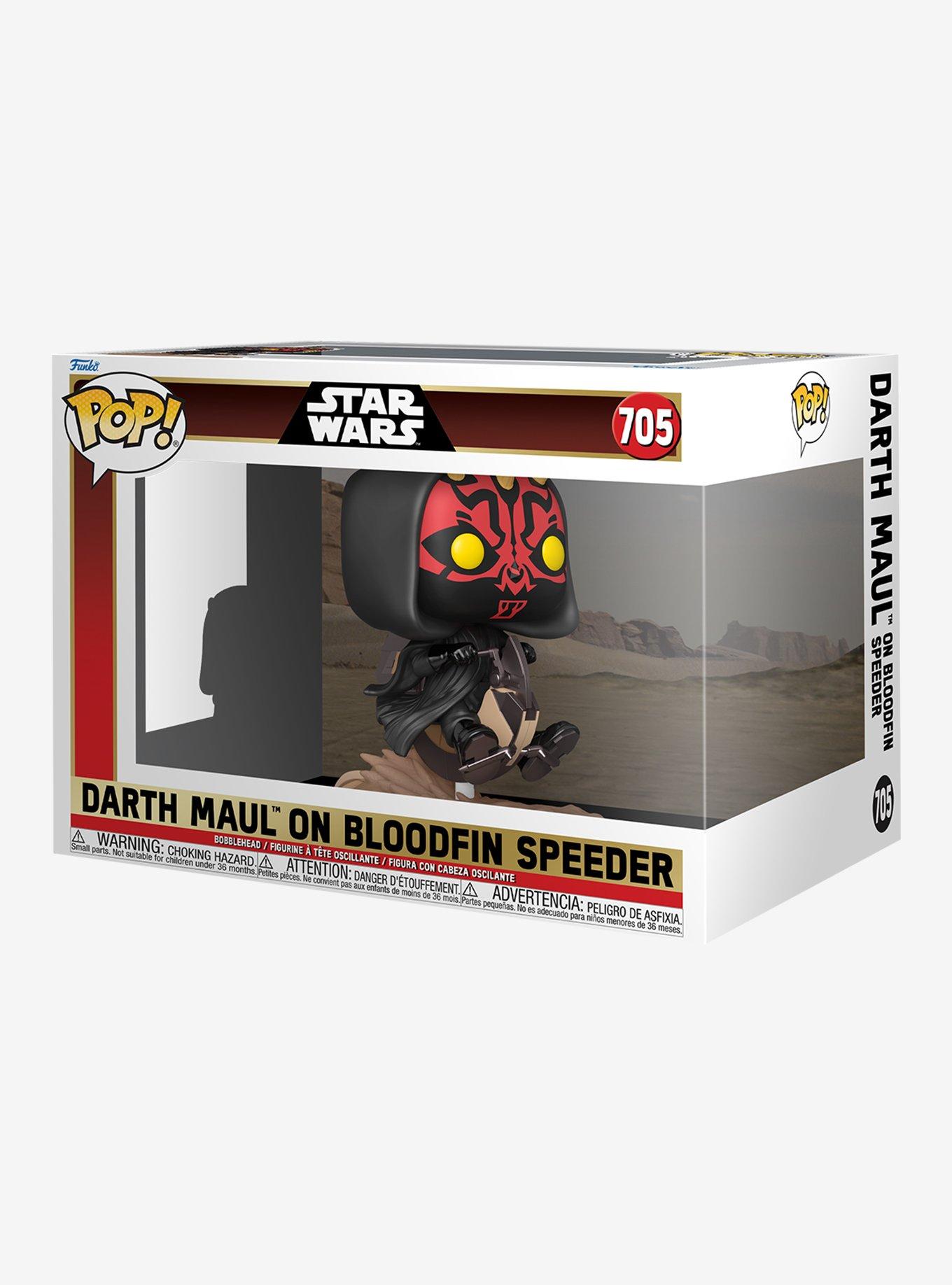 Funko Star Wars Pop! Darth Maul On Bloodfin Speeder Vinyl Bobble-Head Figure, , alternate