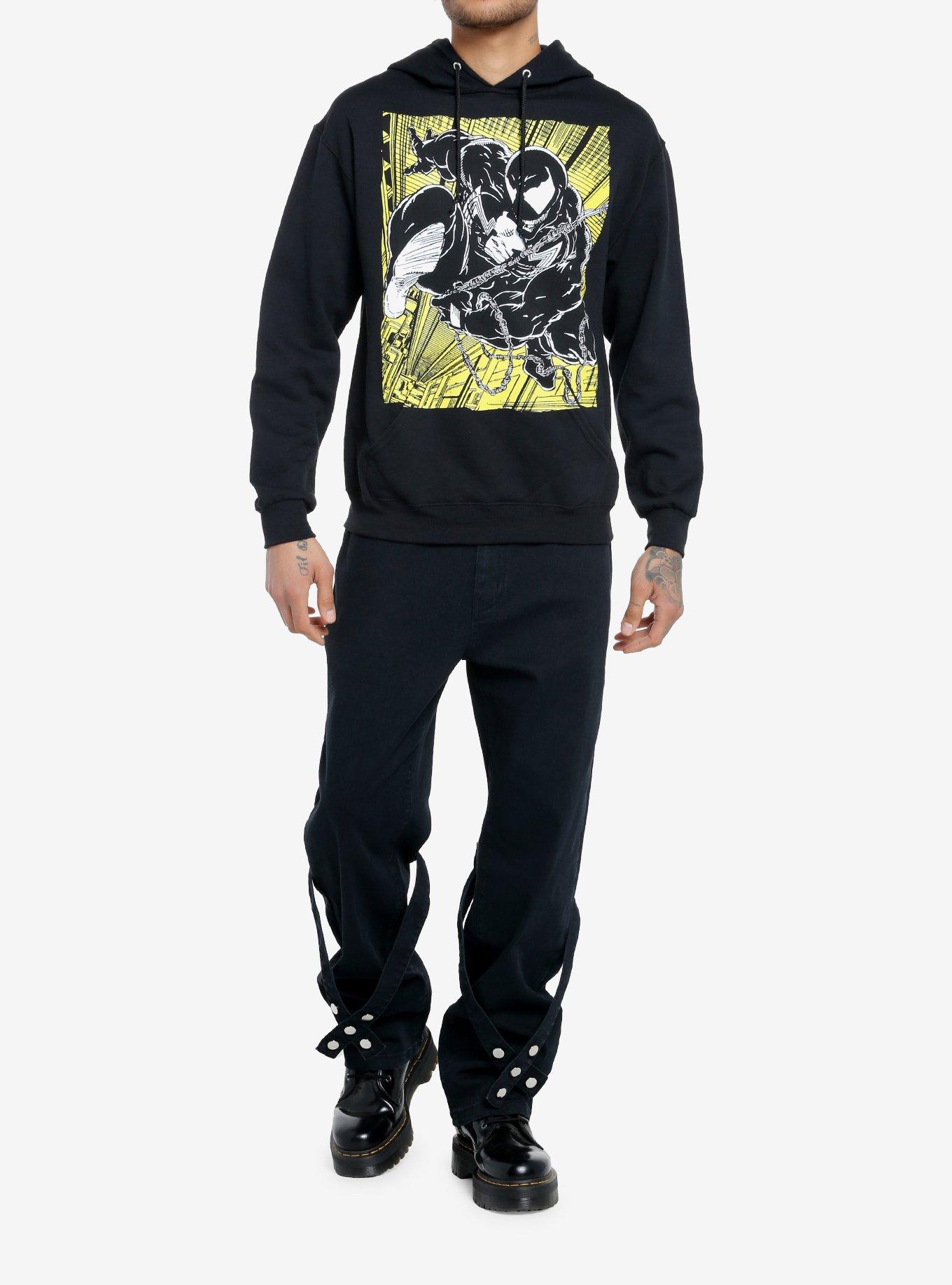 Marvel Spider-Man Symbiote Hoodie, BLACK, alternate