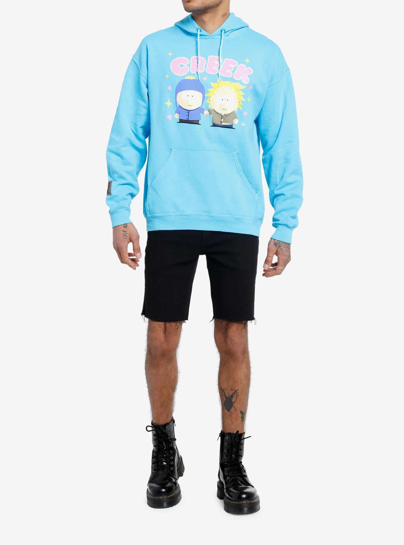 South Park Creek Teal Hoodie, , hi-res