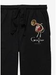 Coraline Circus Mouse Sousaphone Pajama Pants, BLACK, alternate