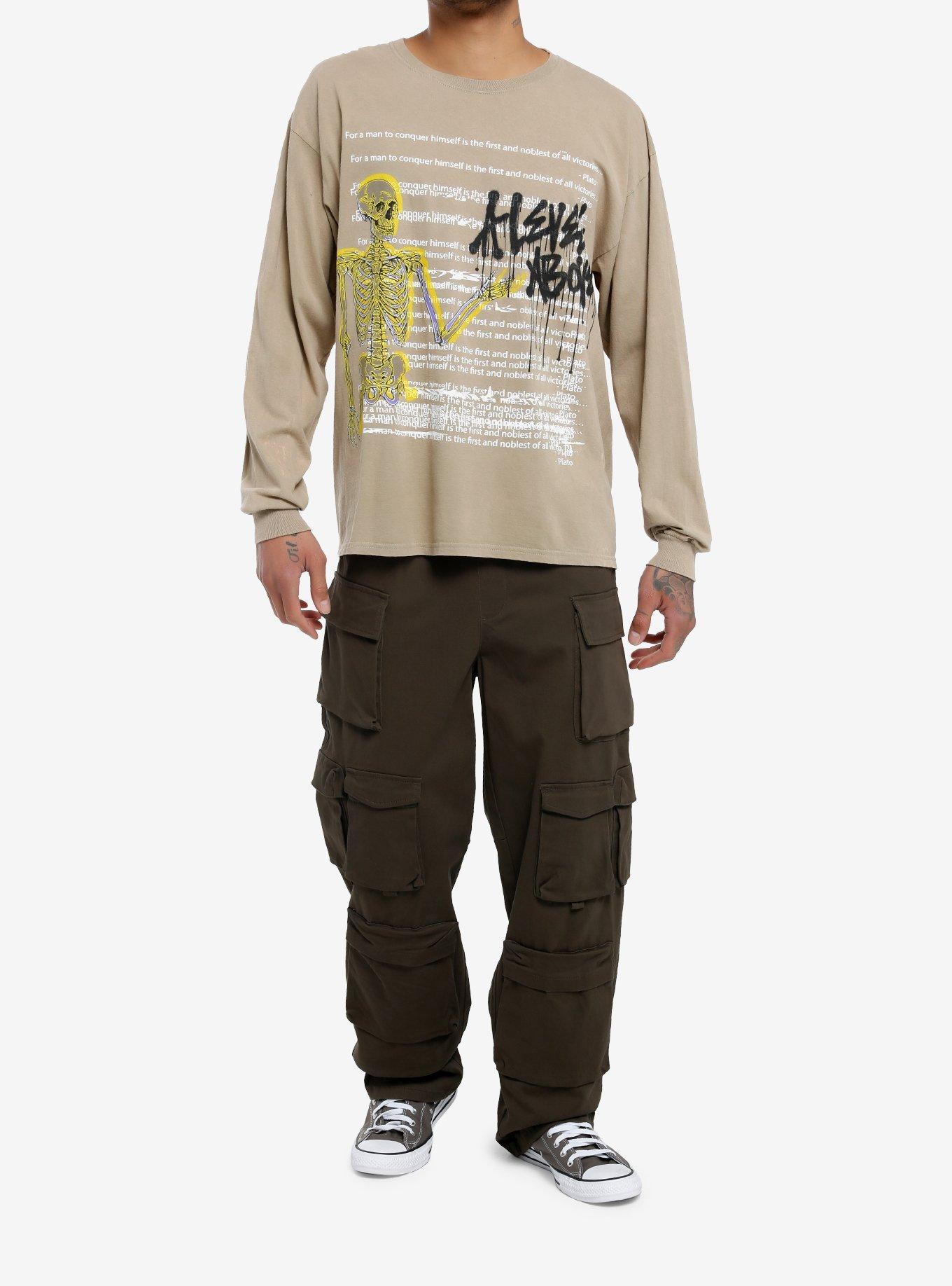 Skeleton Level Above Long-Sleeve T-Shirt, , hi-res