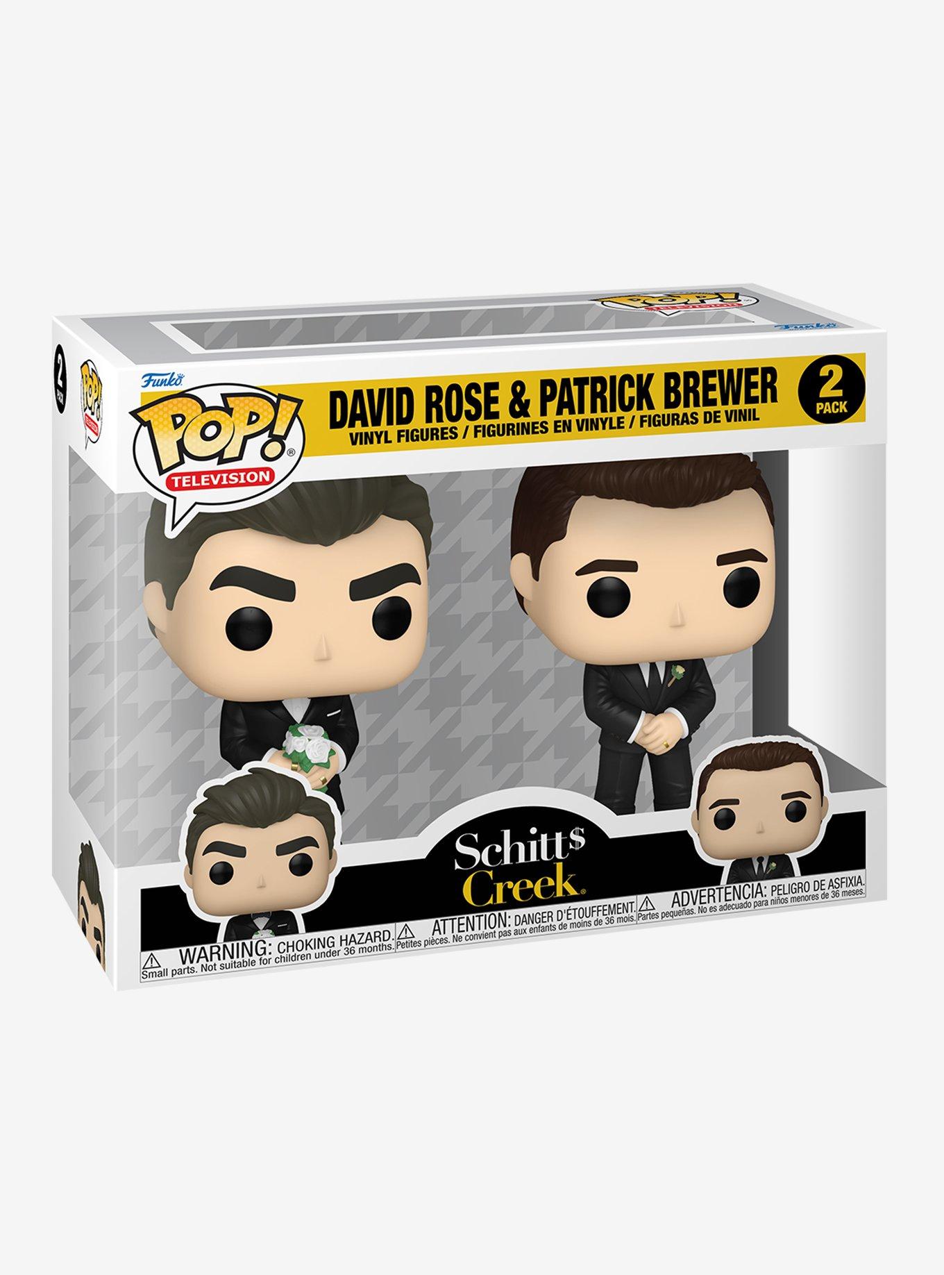 Funko Pop! Television Schitt's Creek David Rose & Patrick Brewer Vinyl Figure Set, , alternate