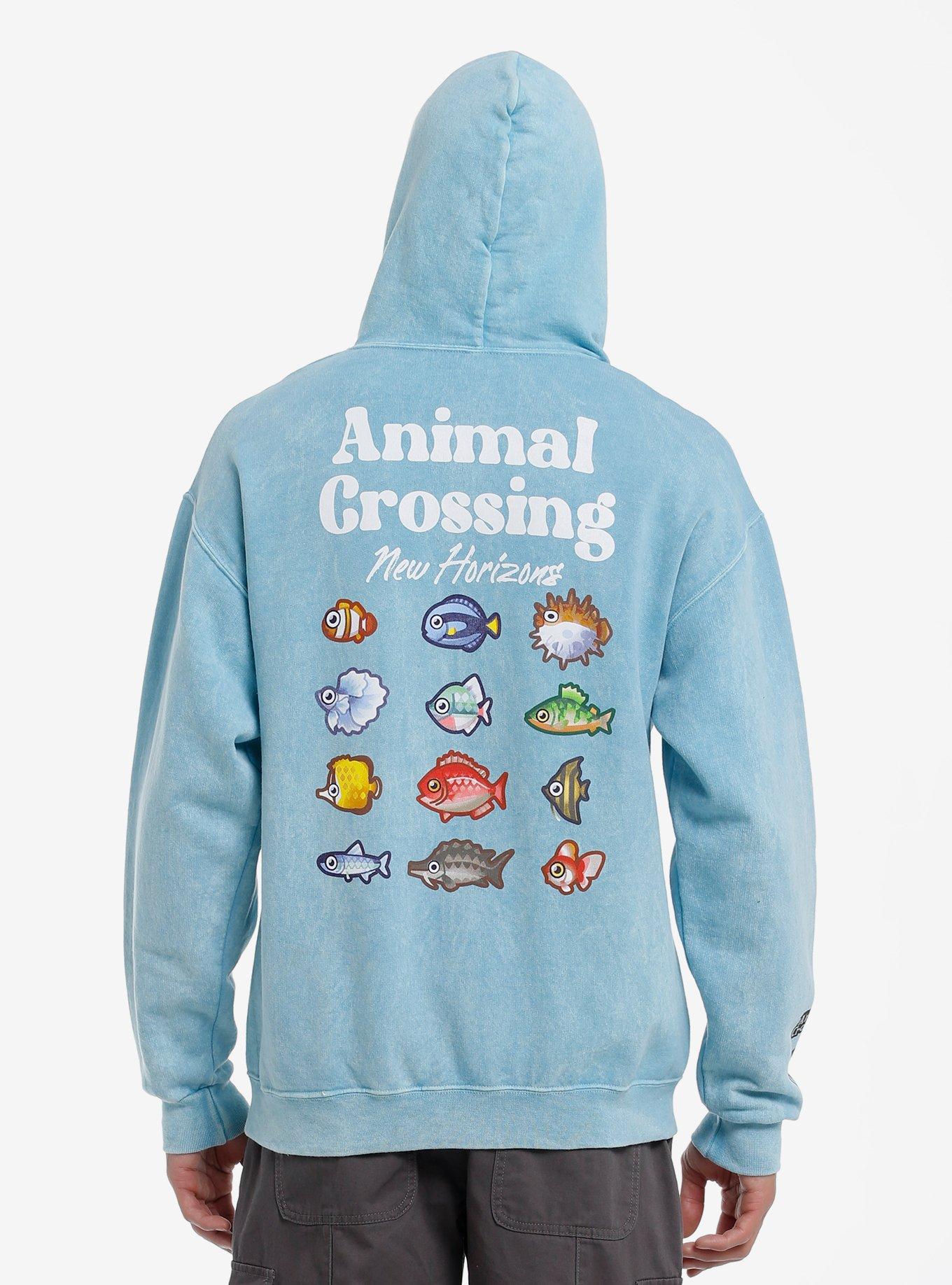 Animal Crossing: New Horizons CJ Fish Wash Hoodie, MULTI, alternate