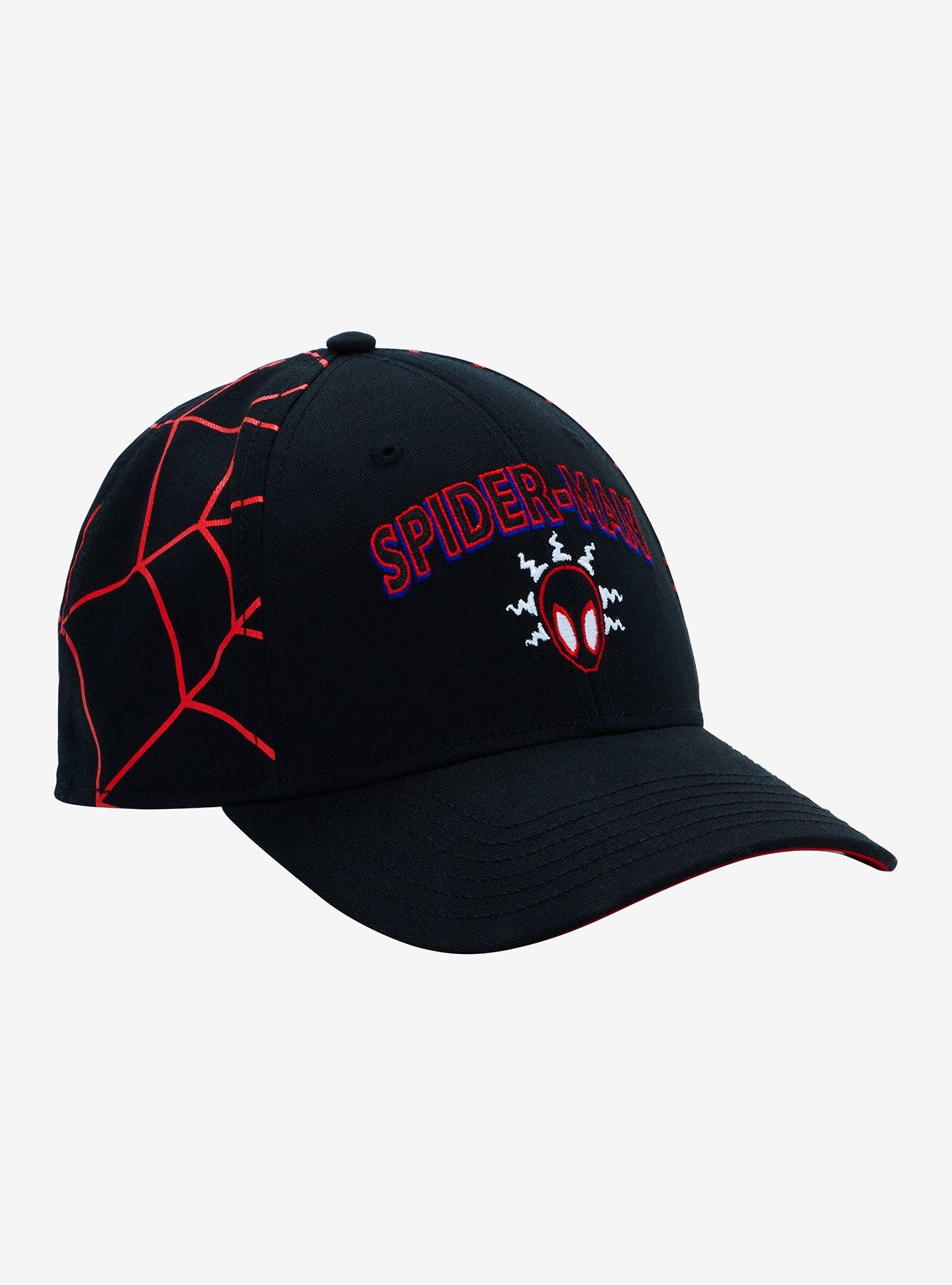 Marvel Spider-Man: Across The Spider-Verse Miles Web Snapback Hat, , alternate