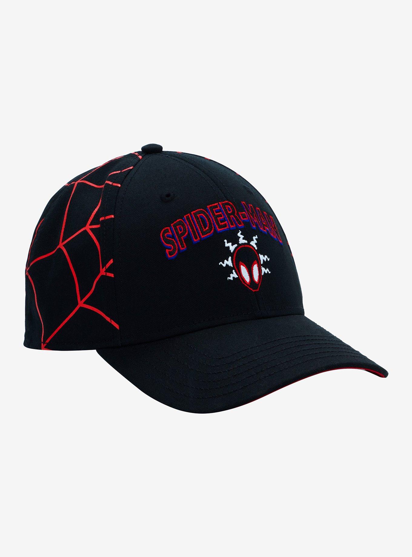 Marvel Spider-Man: Across The Spider-Verse Miles Web Snapback Hat, , hi-res