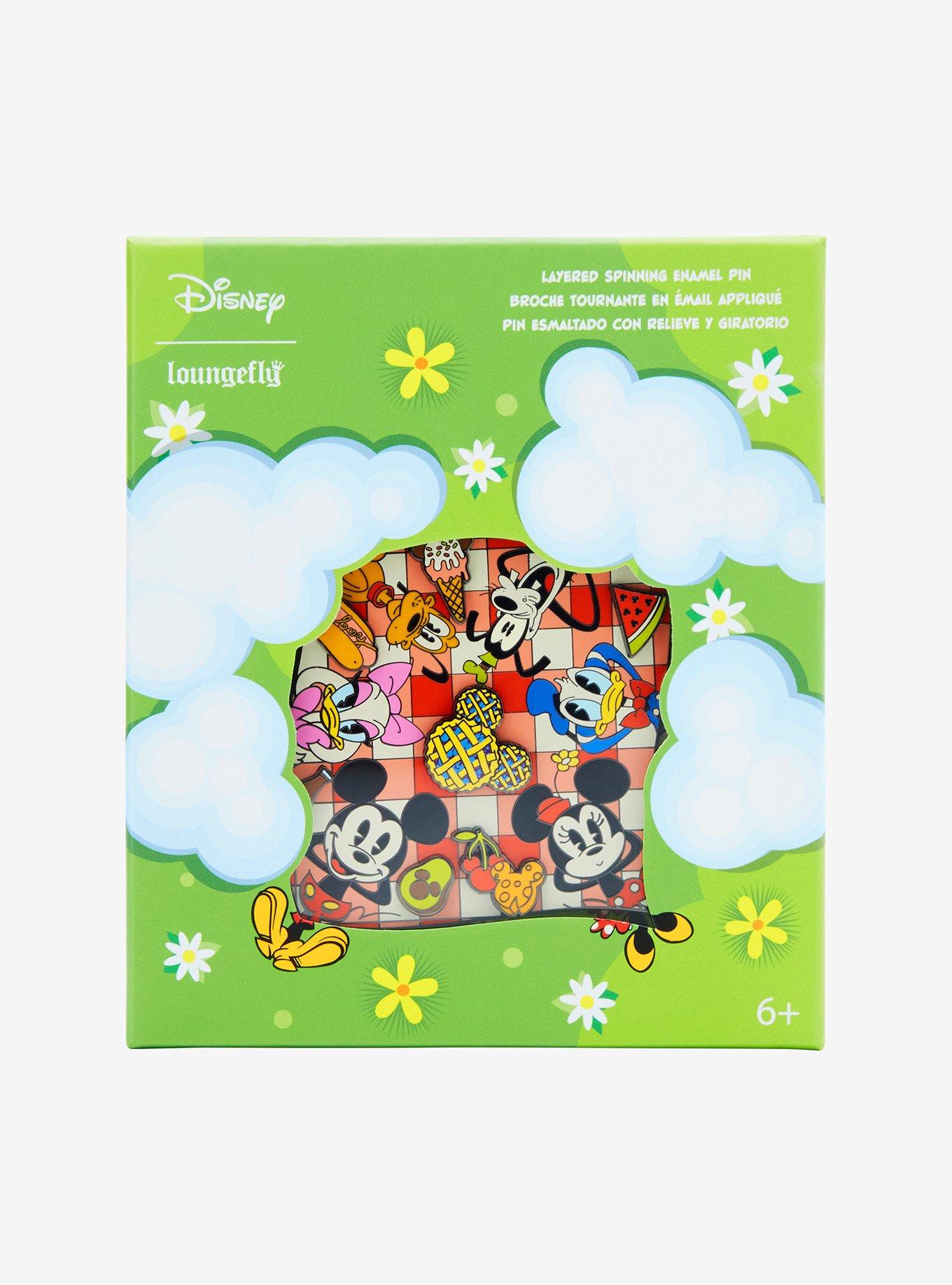 Disney Mickey Mouse And Friends Picnic Spinning 3 Inch Pin, , hi-res