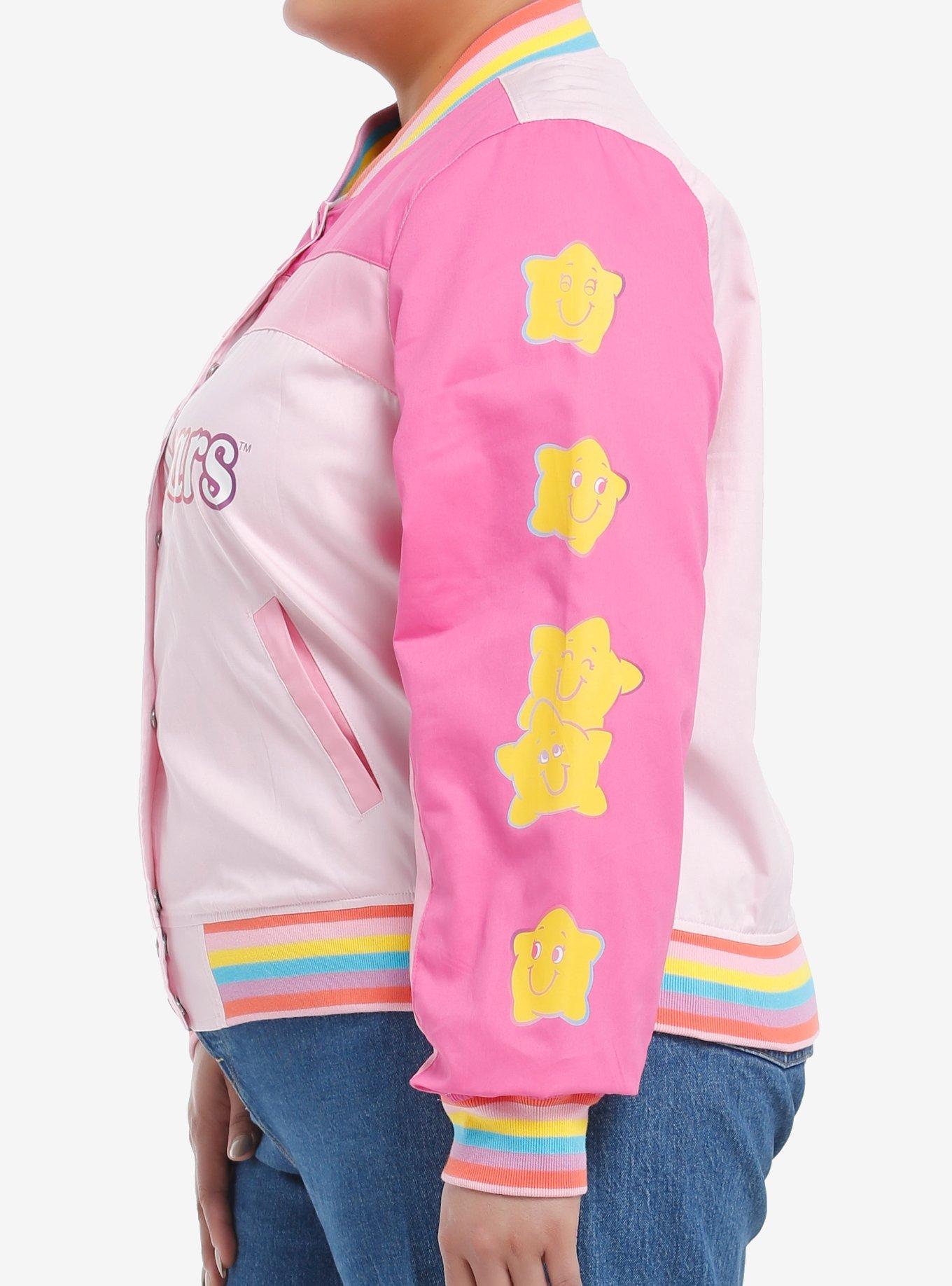 Care Bears Rainbow Varsity Racing Jacket Plus Size, MULTI, alternate