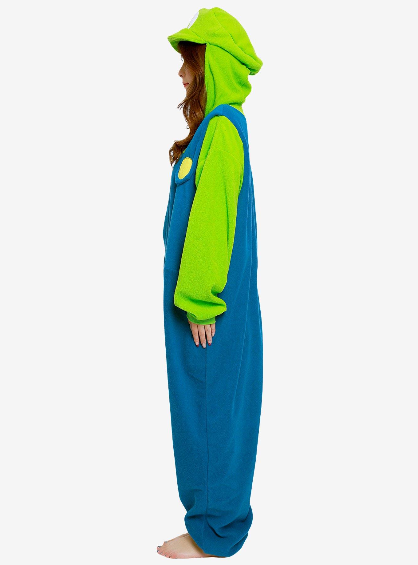 Nintendo Super Mario Bros. Luigi Kigurumi, , alternate