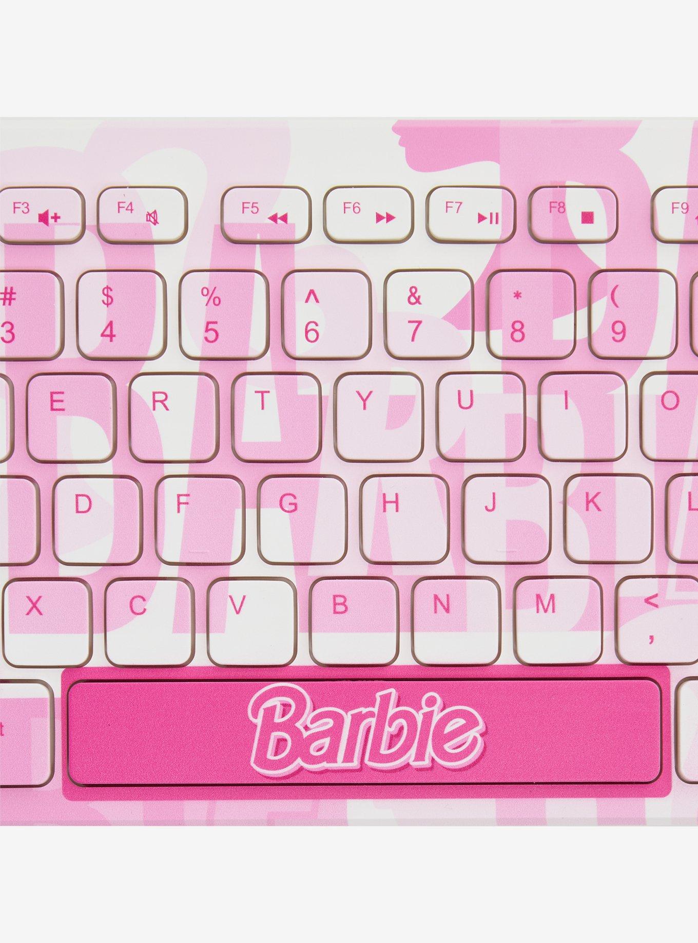 Barbie Pink Silhouette Keyboard, , alternate