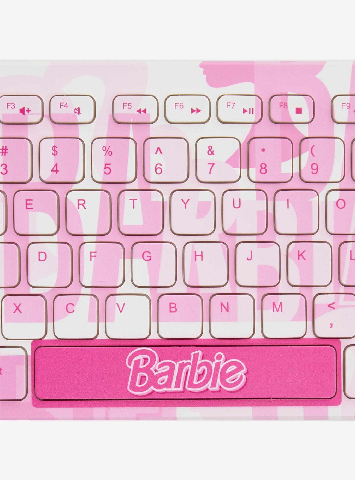 Barbie Pink Silhouette Keyboard, , alternate