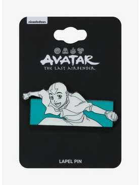 Avatar: The Last Airbender Aang Minimalist Enamel Pin — BoxLunch Exclusive, , hi-res