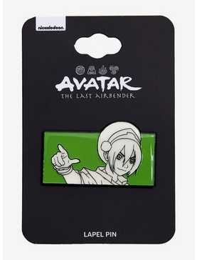 Avatar: The Last Airbender Toph Tonal Portrait Enamel Pin - BoxLunch Exclusive, , hi-res