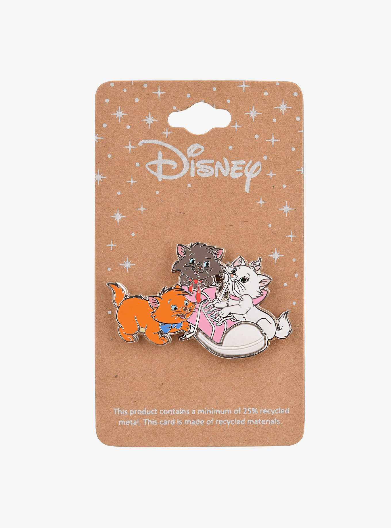 Disney The Aristocats Kittens Shoe Enamel Pin - BoxLunch Exclusive, , hi-res