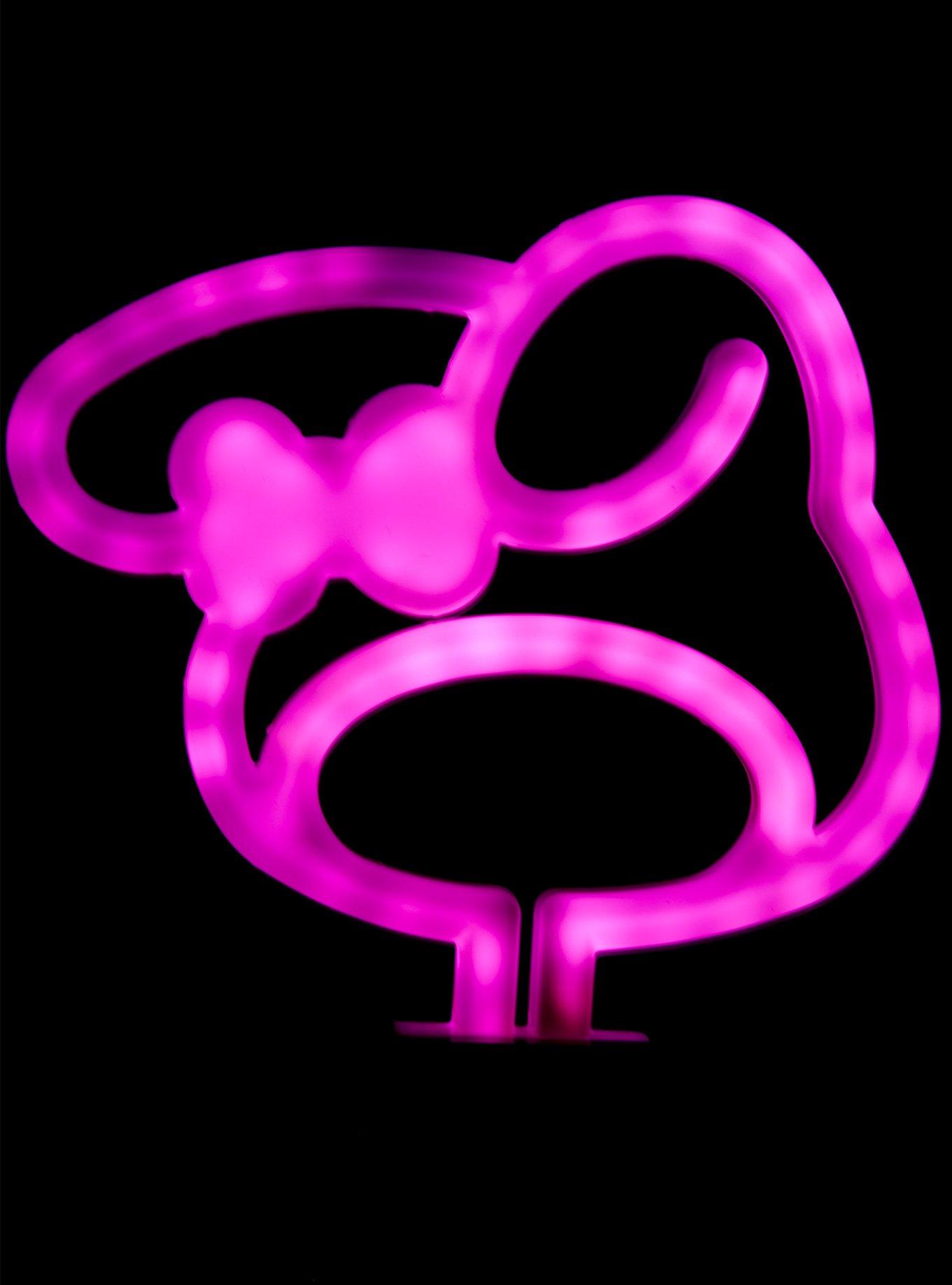 My Melody Silhouette LED Neon Light, , alternate