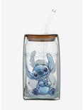 Disney Lilo & Stitch Sparkle Portrait Glass Cup With Straw, , alternate