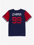 Marvel Spider-Man: Across the Spider-Verse Miguel O'Hara Toddler Baseball Jersey — BoxLunch Exclusive, NAVY, alternate