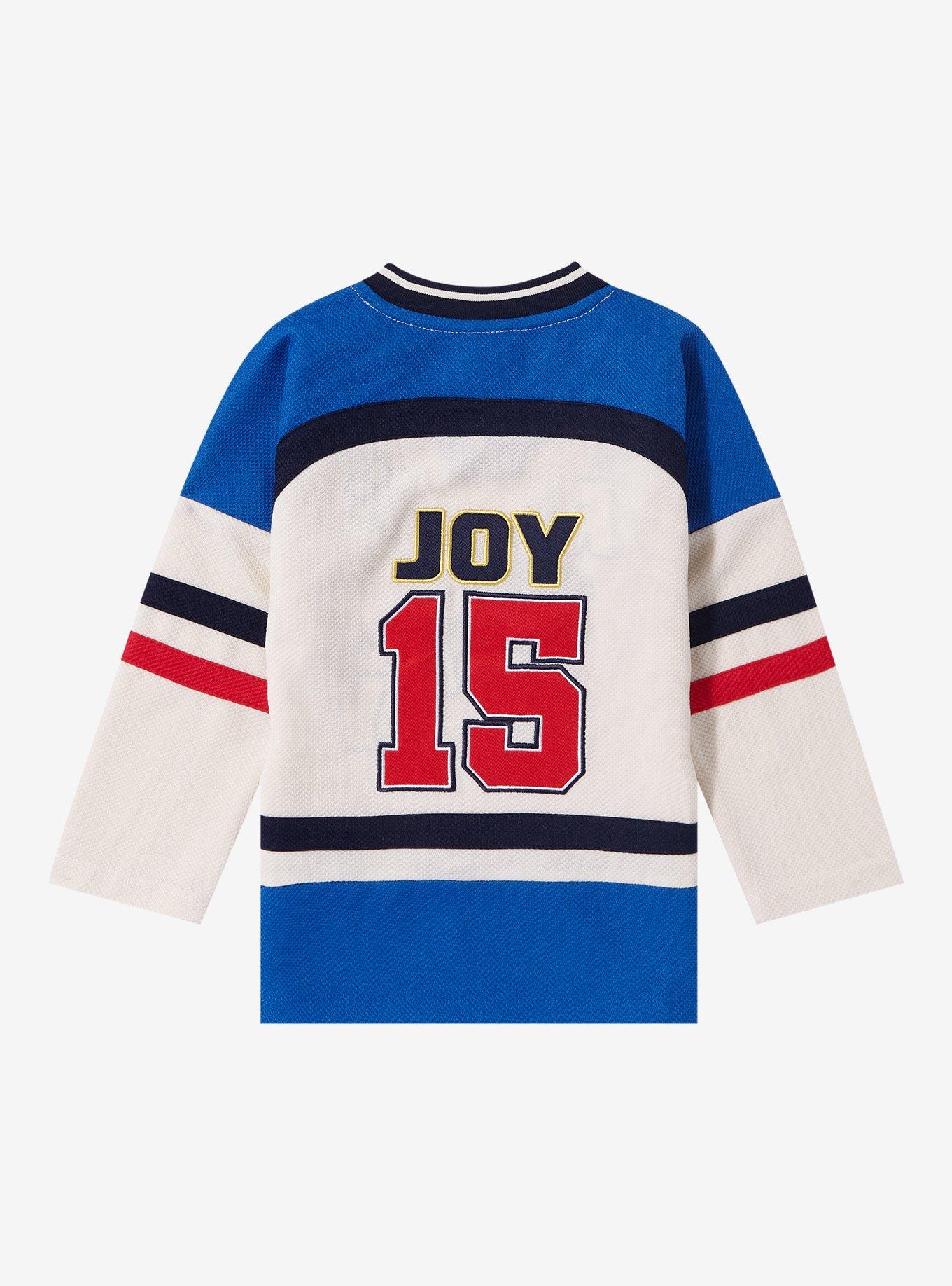 Disney Pixar Inside Out Riley Toddler Hockey Jersey — BoxLunch Exclusive, BLUE, alternate