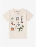 Disney Pixar Toy Story Friends Toddler Flip T-Shirt — BoxLunch Exclusive, NATURAL, alternate