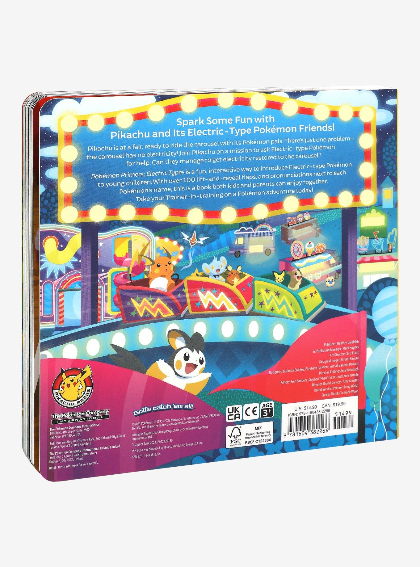 Pokémon Primers Electric Types Board Book
