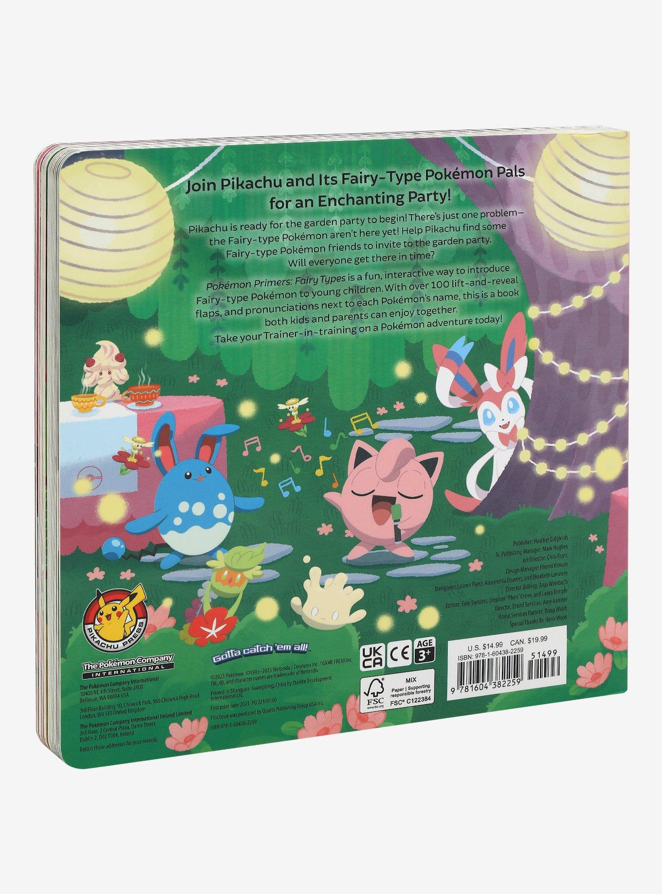 Pokémon Primers Fairy Types Board Book