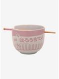 Sanrio Hello Kitty Striped Ramen Bowl and Chopsticks, , alternate