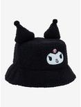 Kuromi 3D Ear Sherpa Bucket Hat, , alternate