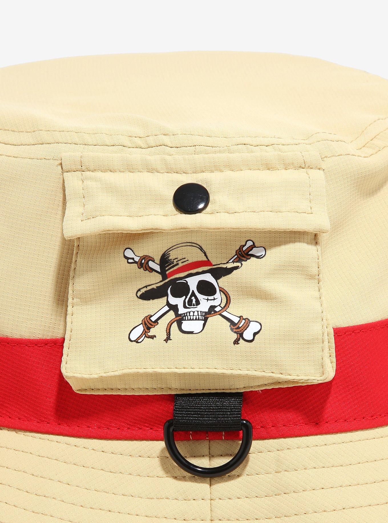 One Piece Luffy Utility Bucket Hat, , alternate