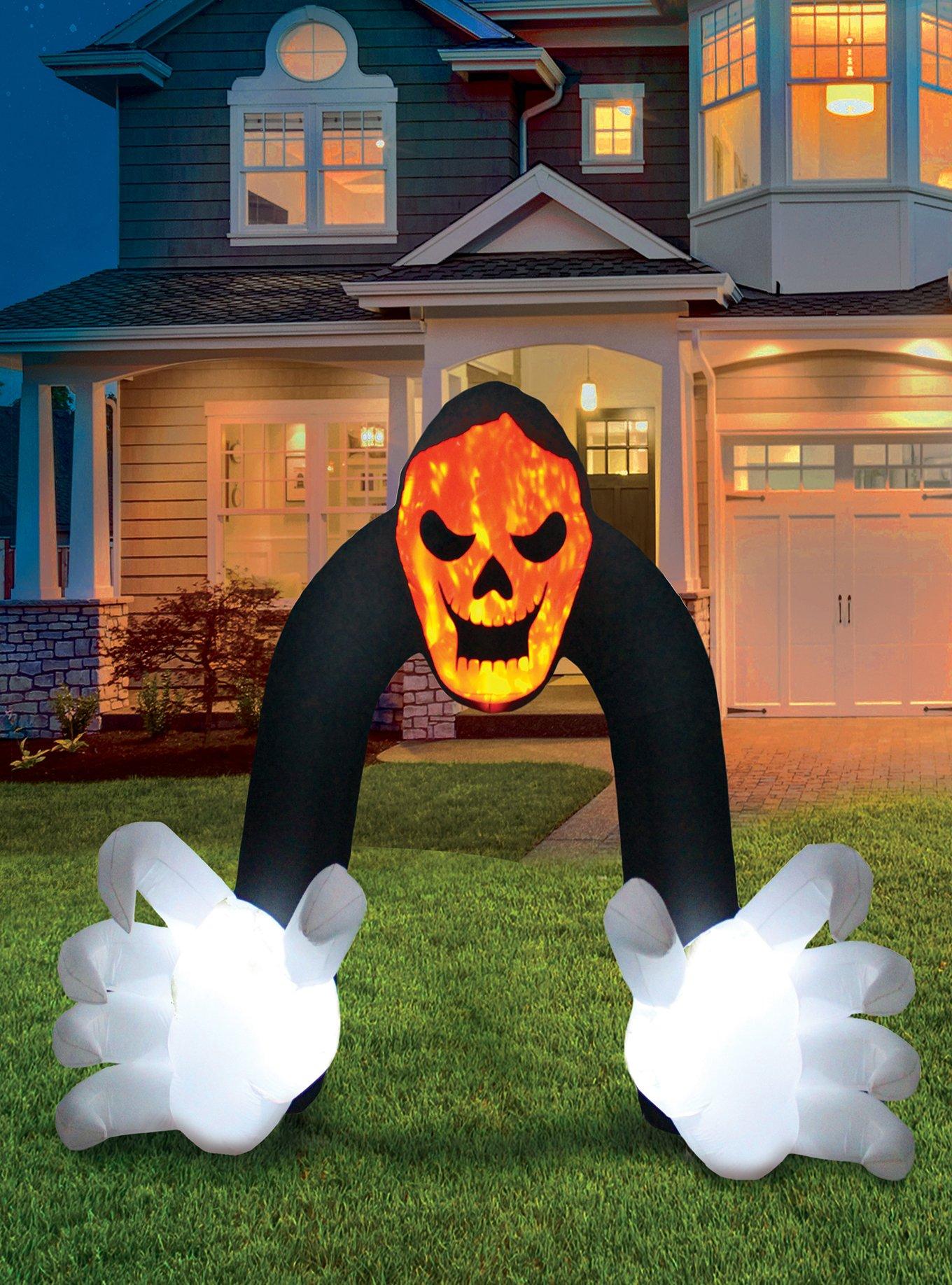 Skeleton Arch Inflatable Decor, , alternate