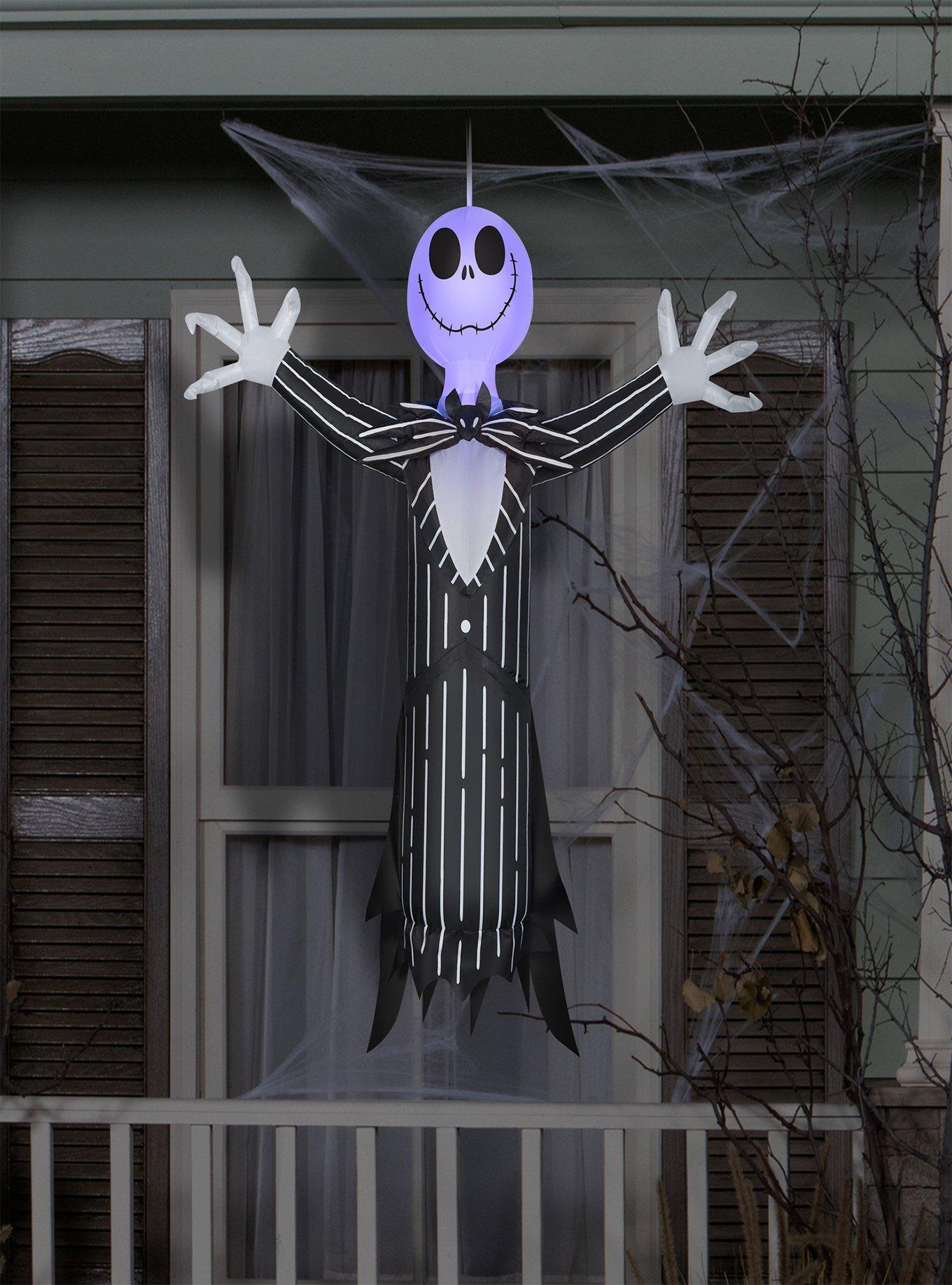 Disney Nightmare Before Christmas Hanging Jack Blinking Lights Airblown, , hi-res