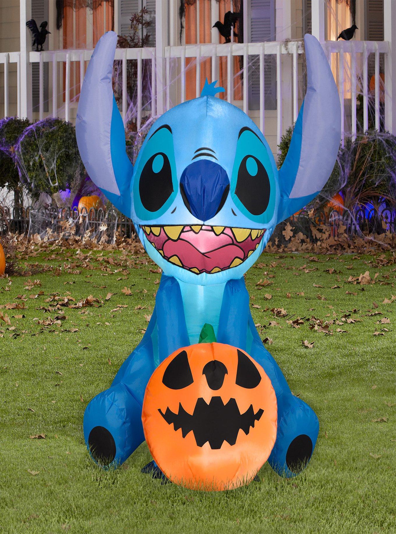 Disney Lilo & Stitch Jack O'Lantern Stitch Airblown, , alternate