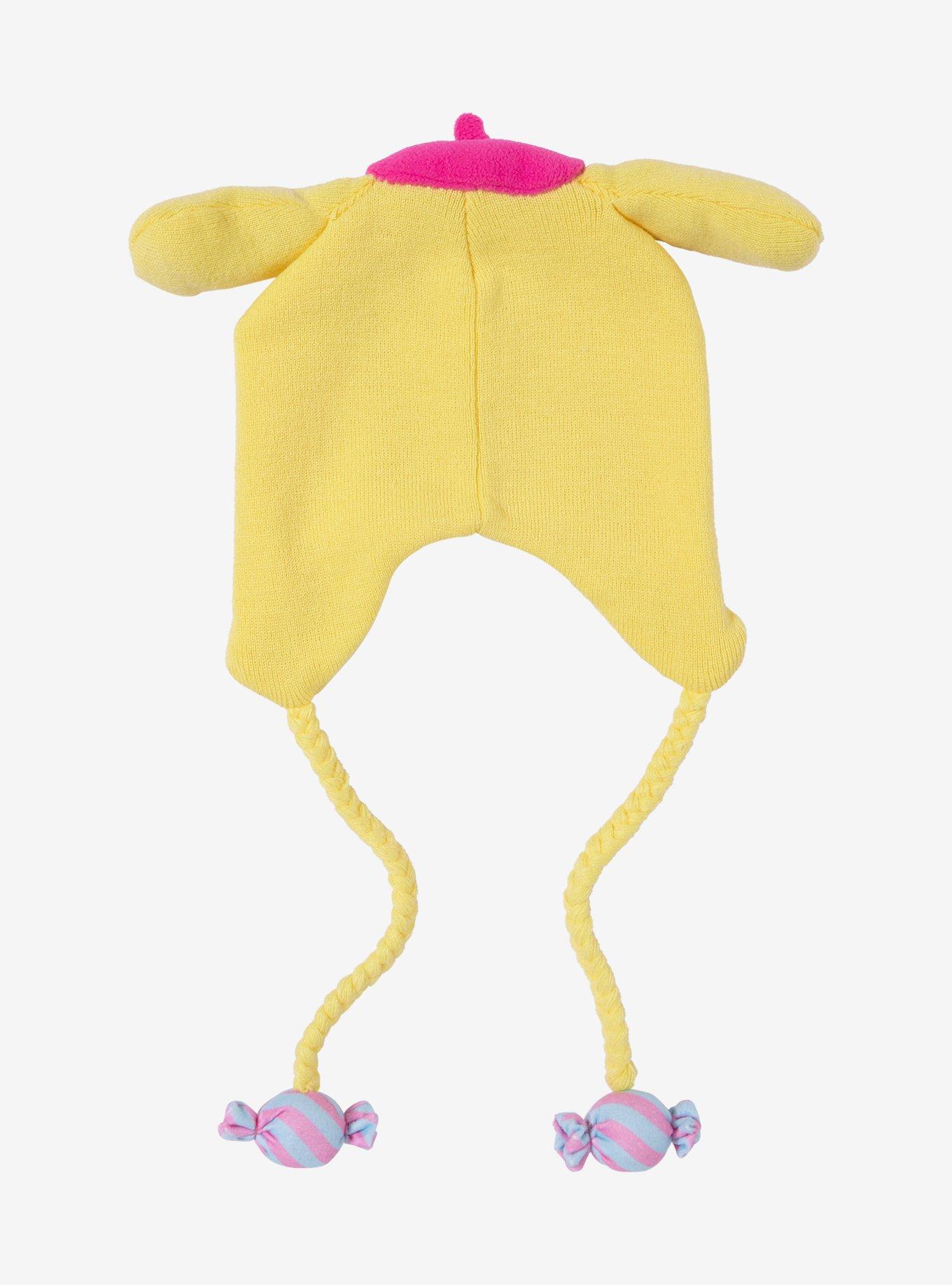 Pompompurin Sweets Figural Tassel Beanie, , hi-res