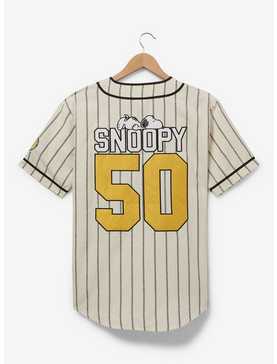 Peanuts Snoopy and Woodstock Striped Baseball Jersey, , hi-res