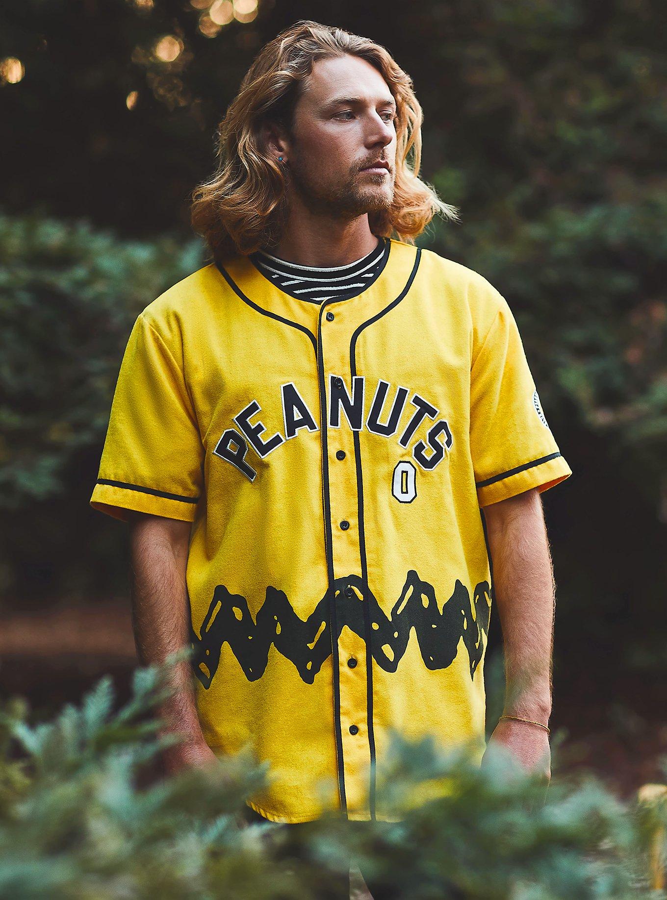 Peanuts Charlie Brown Baseball Jersey - BoxLunch Exclusive, , alternate