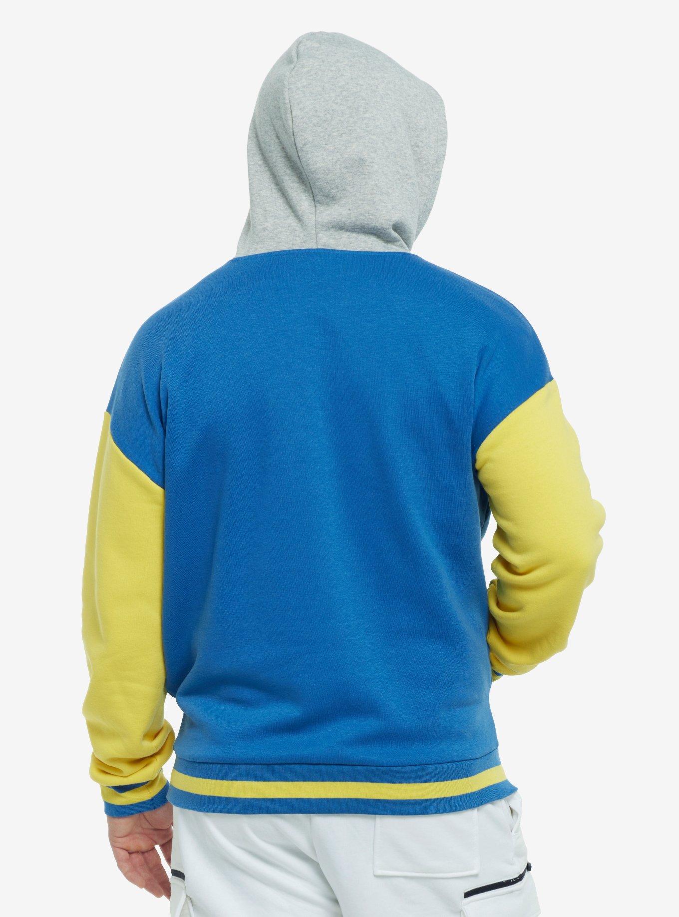 Marvel X-Men '97 Group Portrait Colorblock Hoodie - BoxLunch Exclusive, BLUE, alternate