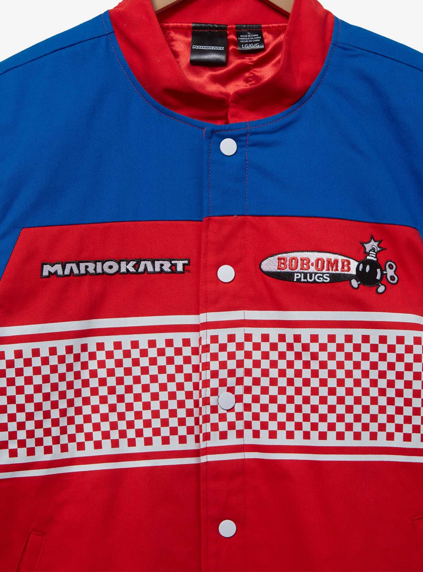 Nintendo Mario Kart Red and Blue Racing Jacket - BoxLunch Exclusive, , hi-res