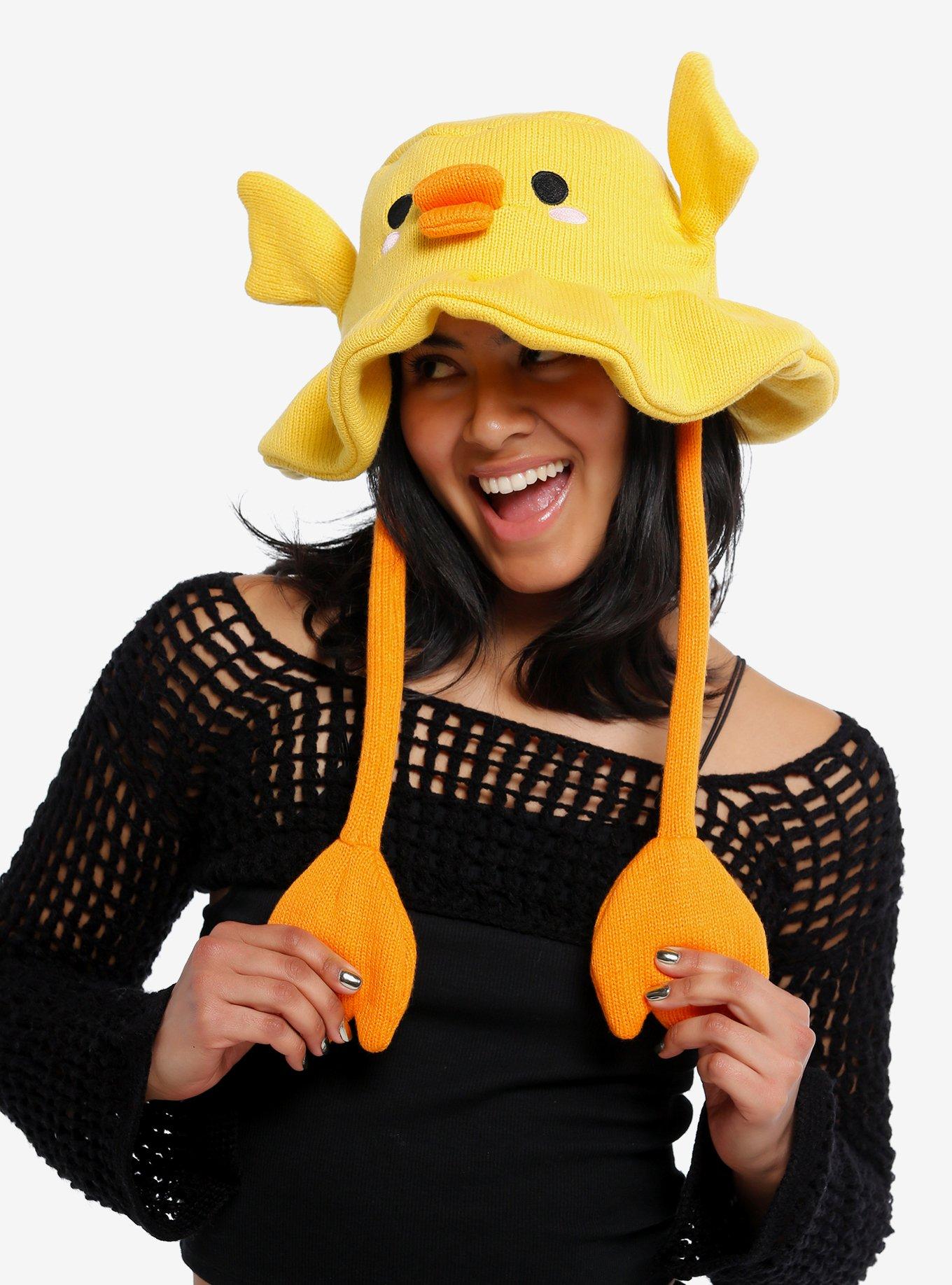 Duck Wings Tassel Bucket Hat, , alternate