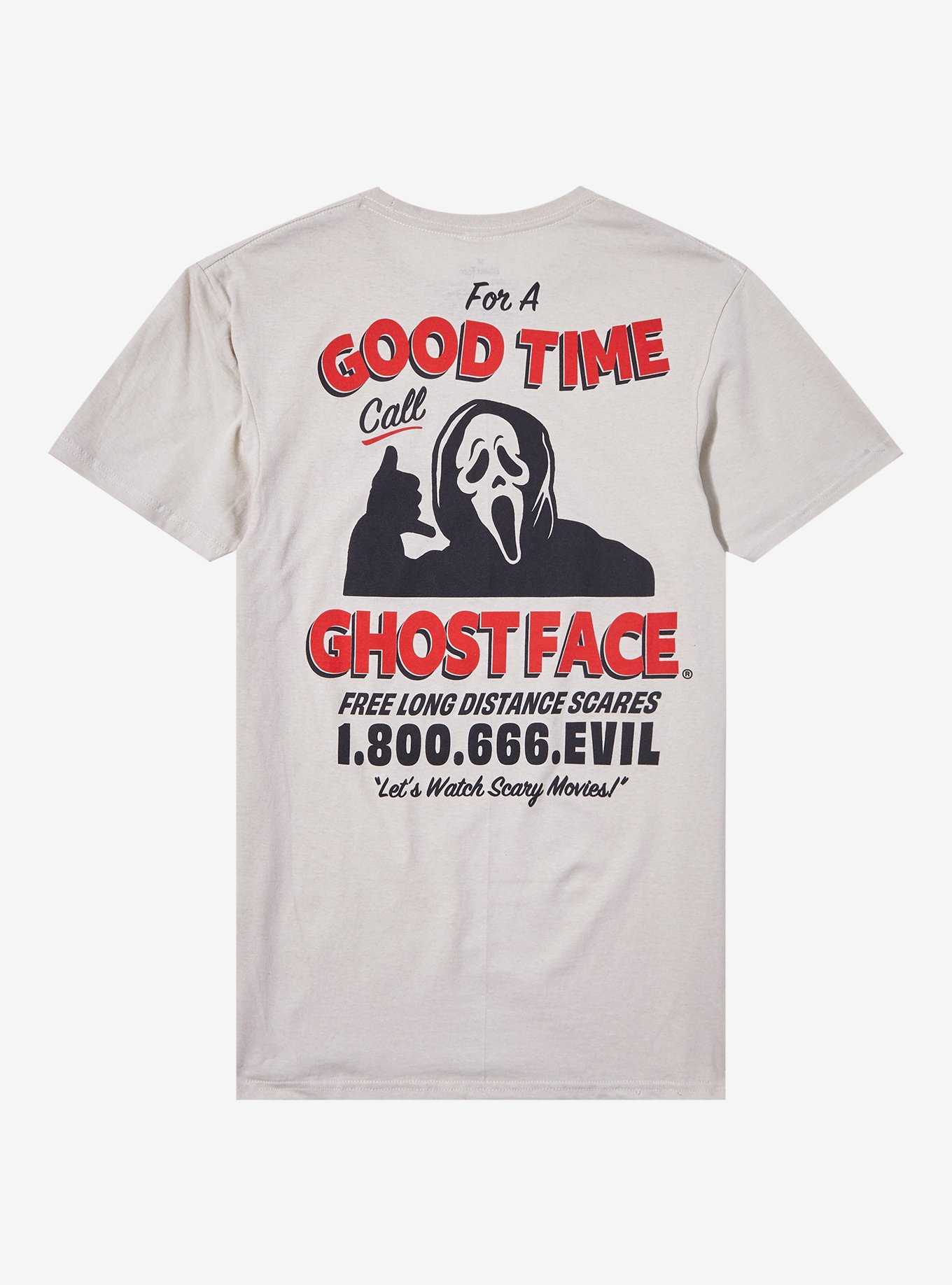 Scream Ghost Face Good Time Double-Sided T-Shirt, , hi-res