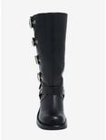 Azalea Wang Black Buckle Harness Boot, MULTI, alternate