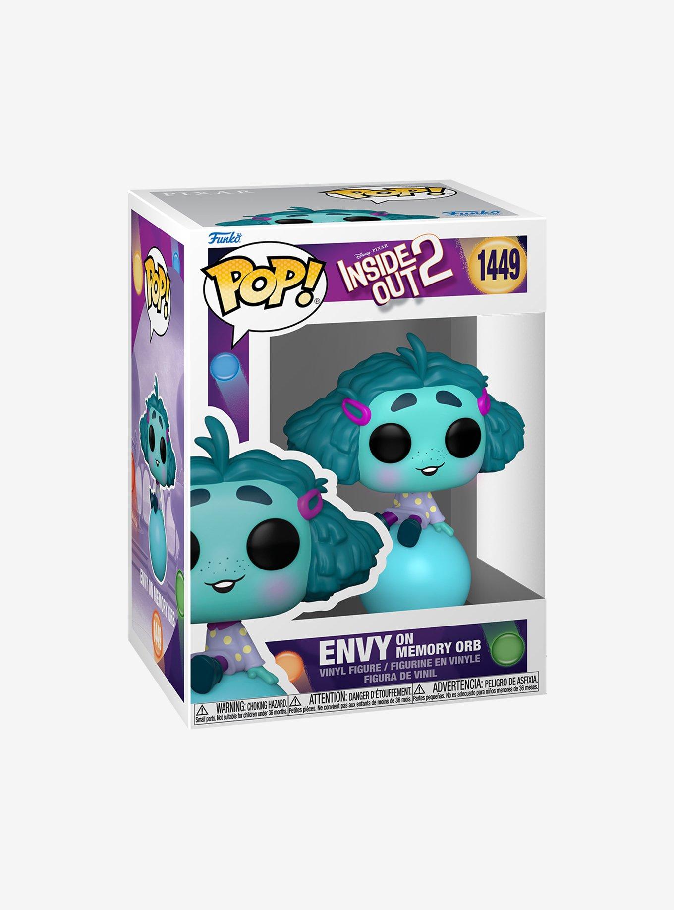 Funko Pop! Disney Pixar Inside Out 2 Envy on Memory Orb Vinyl Figure, , alternate